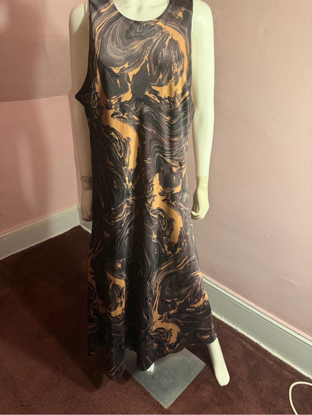 Express maxi sleeveless dress
